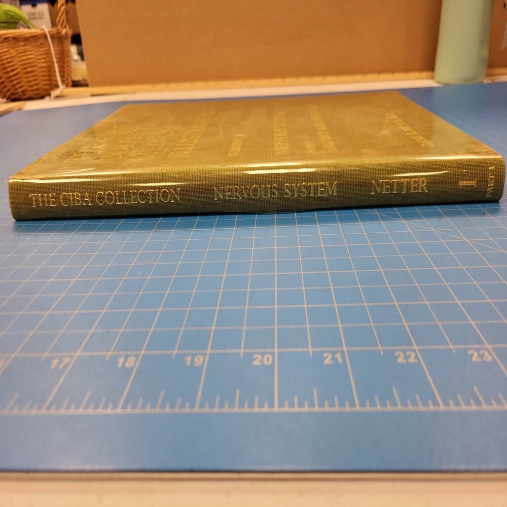 CIBA Collection Medical Illustrations Volume 1 Nervous System Anatomy Netter
